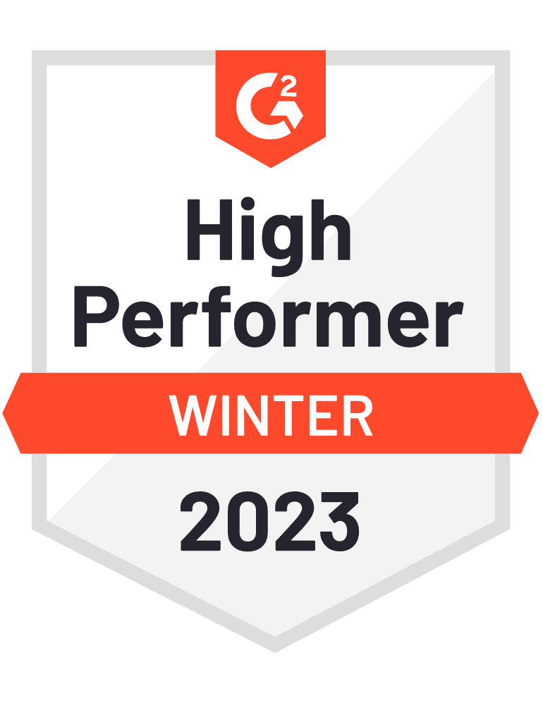 G2 Winter 2023 High Performer