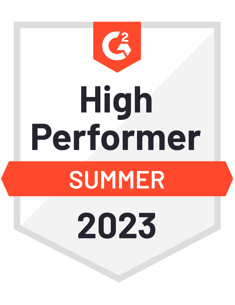 G2 Summer 2023 High Performer